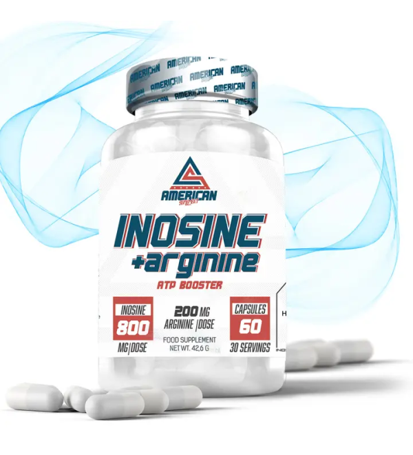 Inosina con Arginina 60 cáps – ATP Booster American