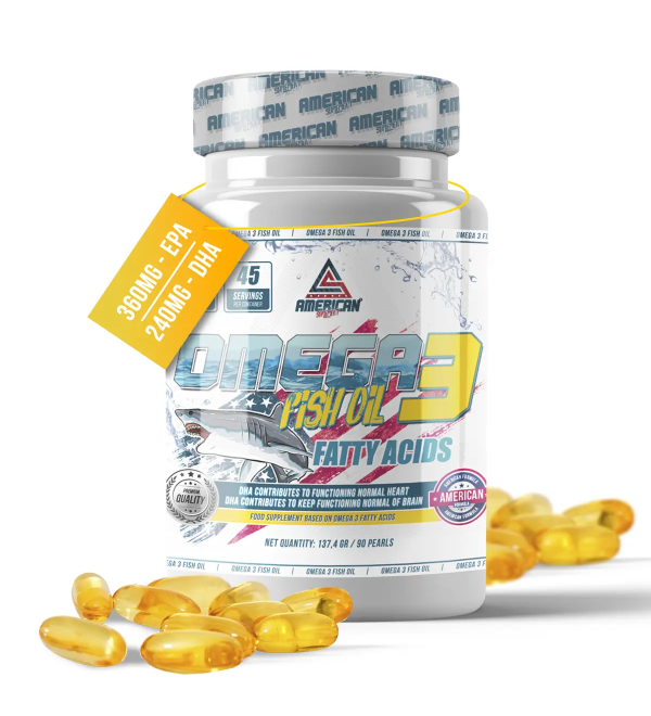 Omega 3 90 Perlas con Vitamina E