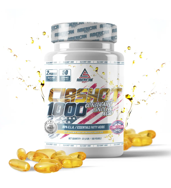 CLA Shot 1000 American Supplement | 100 Perlas